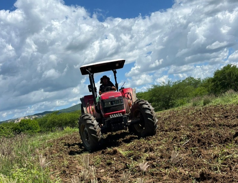 Servi�o de corte de terras avan�a e beneficia 373 produtores rurais em V�rzea