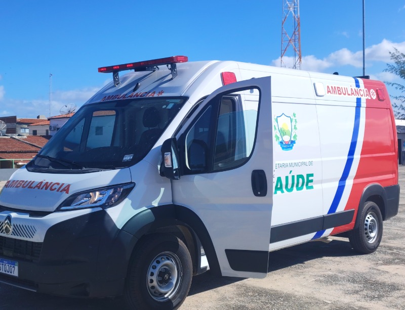Munic�pio de V�rzea adquire nova ambul�ncia tipo B e amplia investimento no atendimento em sa�de da popula��o